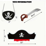 12pcs Pirate Costume Accessories