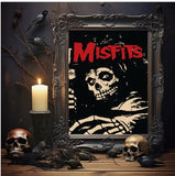 Misfits Skeleton Canvas Art Print