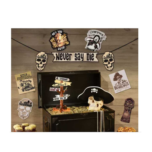 The Goonies 8 Pc Pirate Room Decoration Kit