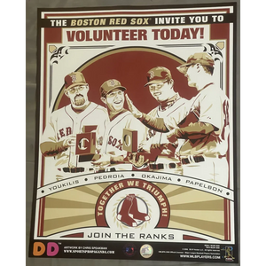 Boston Red Sox 2008 Stars Limited Edition Poster