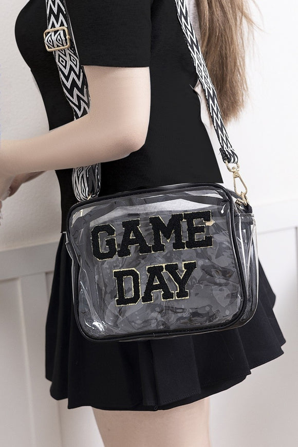 GAME DAY Stadium Approved Transparent Crossbody Bag