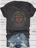 Strawberry Fields Womens T-Shirt