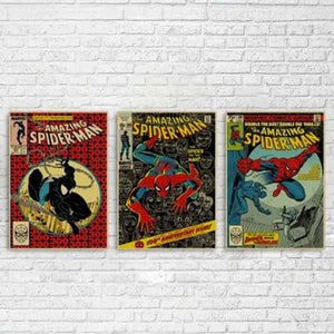 Amazing Spiderman Vintage 3 Poster Set