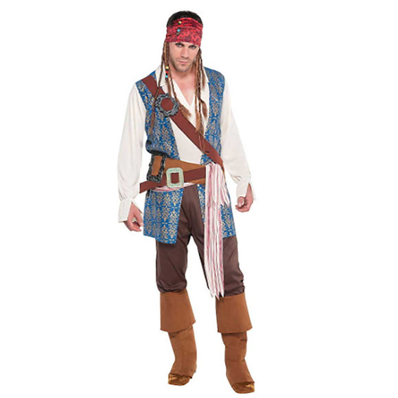 Pirates of the Caribbean on Stranger Tides Jack Sparrow Adult Costume