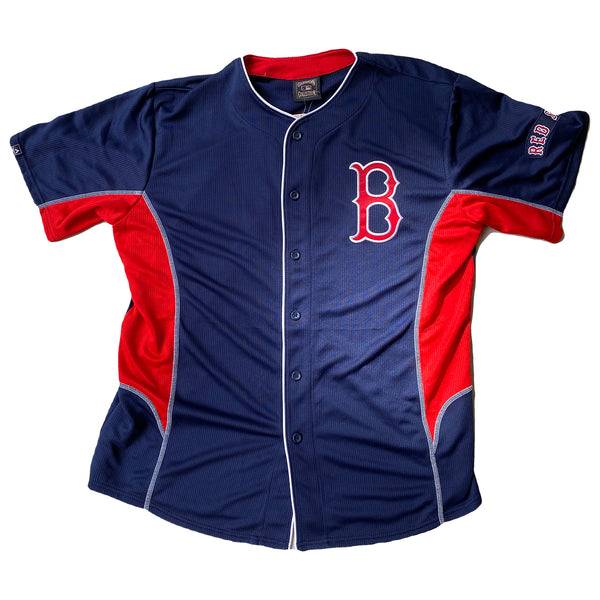 Mens Boston Red Sox Cooperstown Collection Stitches Jersey, Navy XL – Rock  N Sport Store